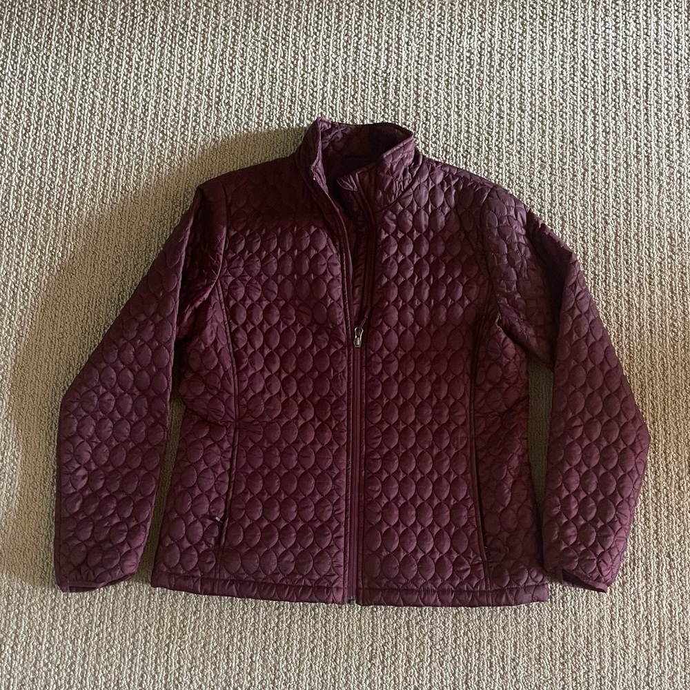 LAND’S END LIGHT ZIP UP WINTER JACKET